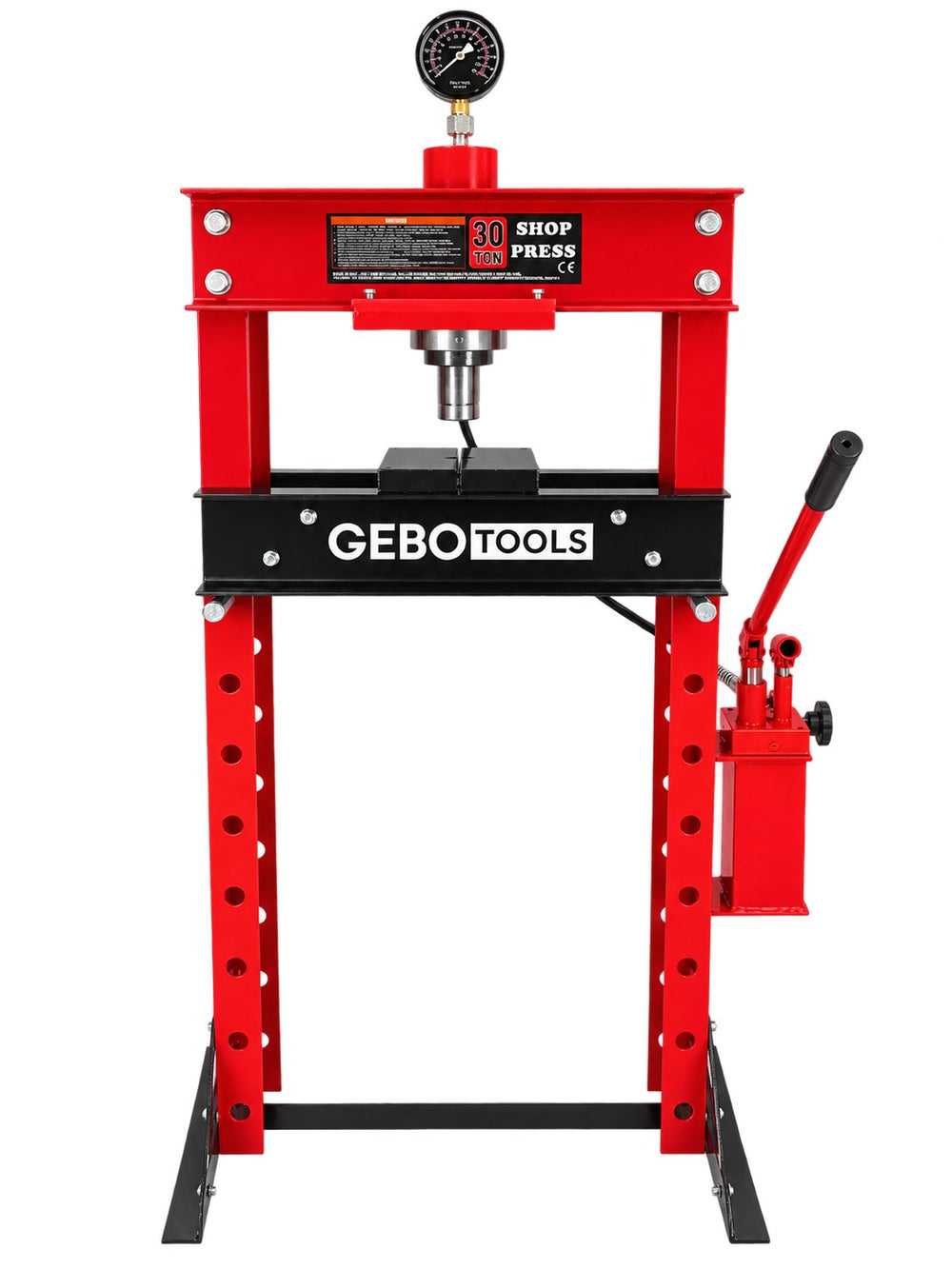 Presa stand hidraulica 30T cu pompa dubla GEBO TOOLS