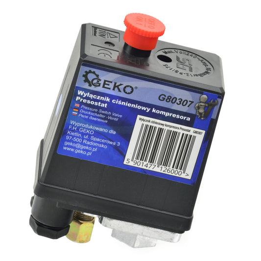 Presostat comutator unidirectional pentru compresor de aer 220V