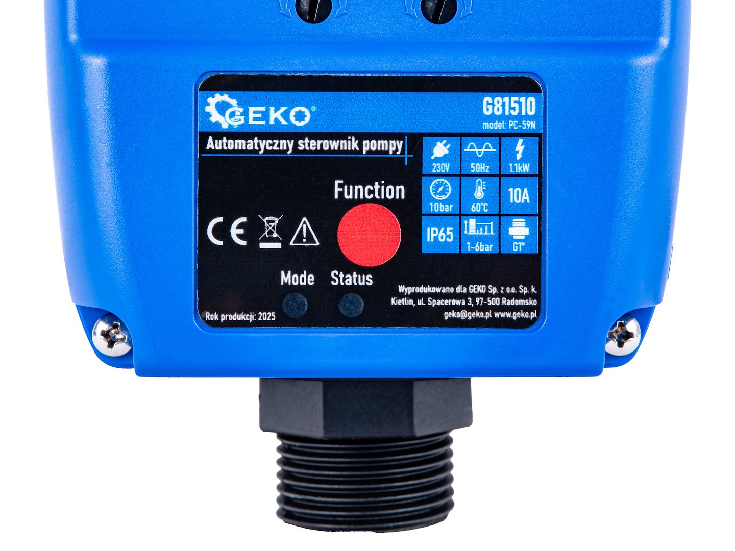Presostat controler  electronic automat pentru pompa de apa 1.1 KW 10 bari