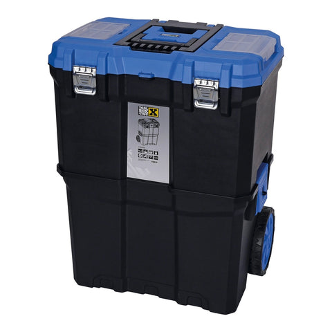 CUTIE DE SCULE MOBILA CU 2 COMPARTIMENTE 64 X 49 X 34.5 CM