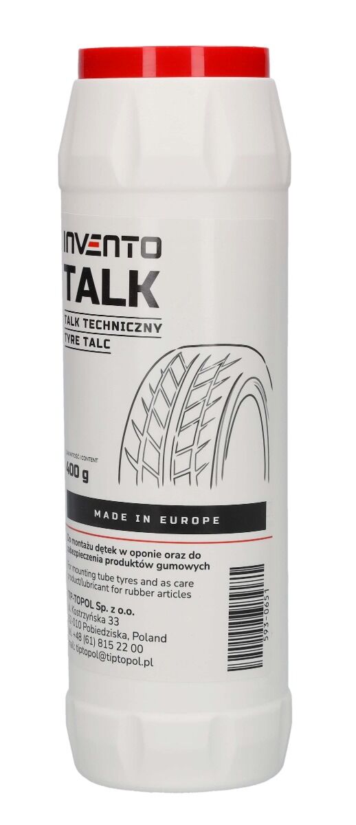 Pudra de talc pentru anvelope 400G INVENTO