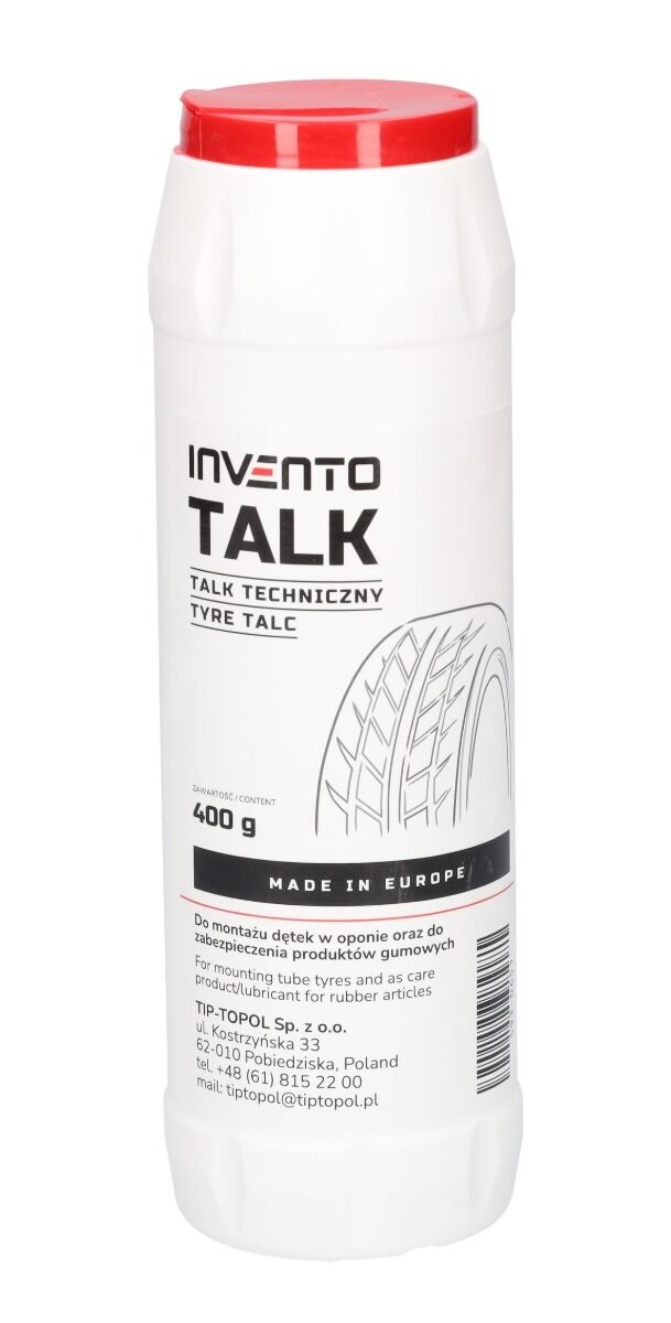 Pudra de talc pentru anvelope 400G INVENTO