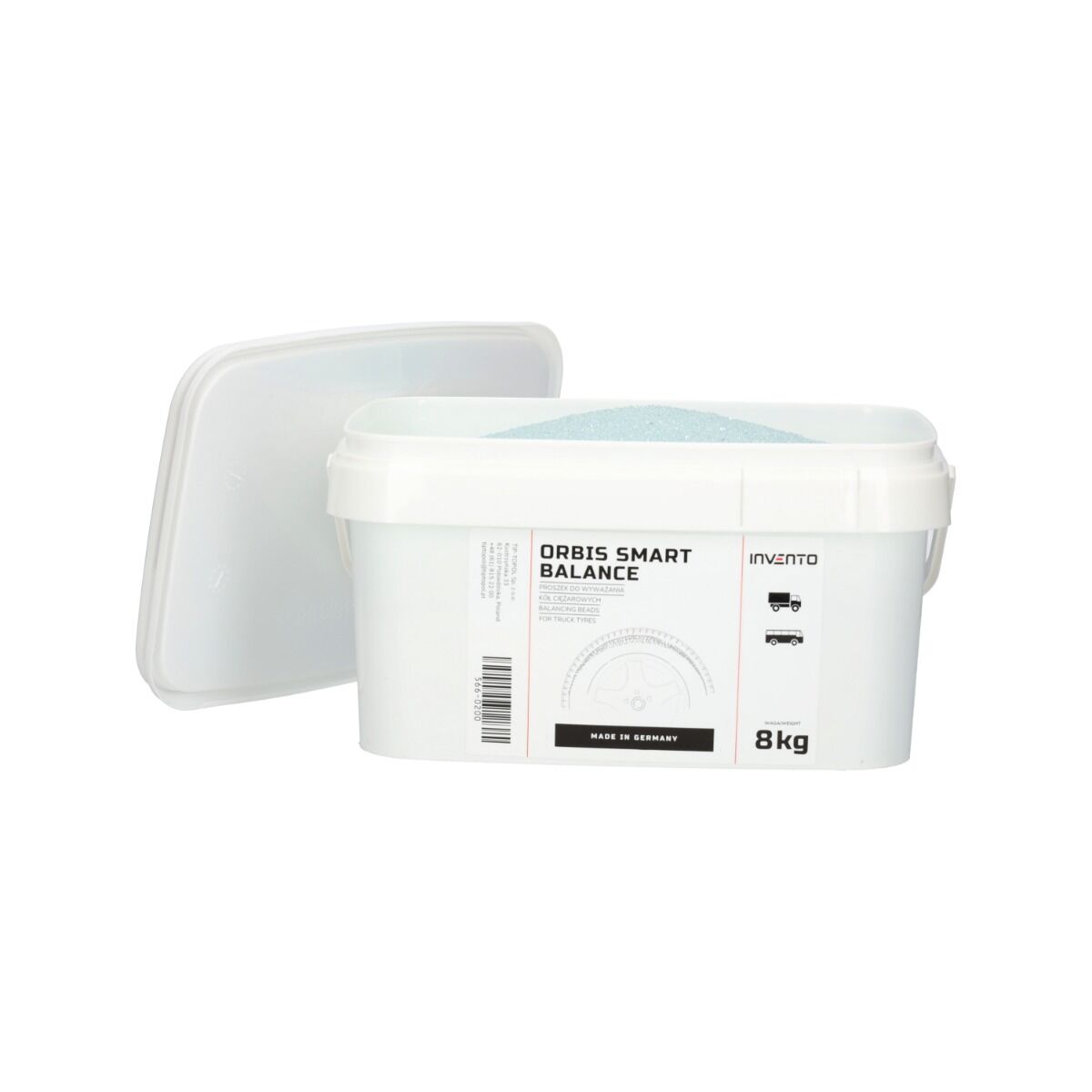 Pulbere granule pentru echilibrat roti camioane 8kg INVENTO