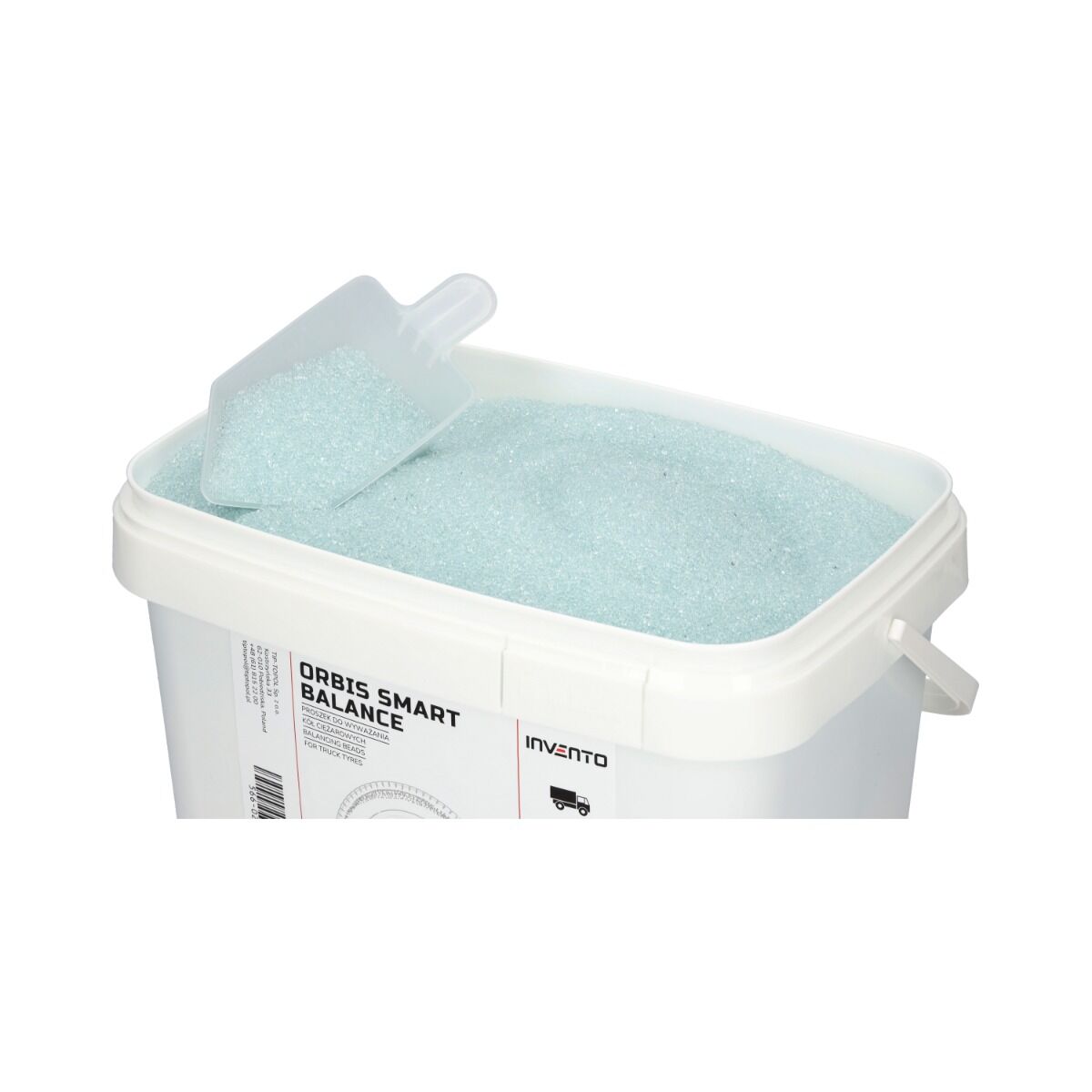 Pulbere granule pentru echilibrat roti camioane 8kg INVENTO