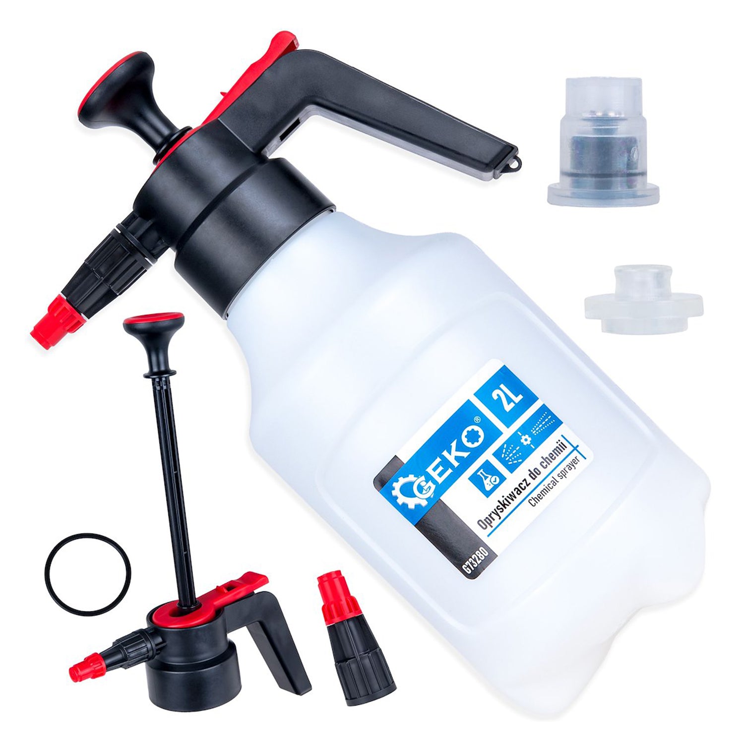 Pulverizator manual 2l pentru degresanti, curatare frane - GEKO