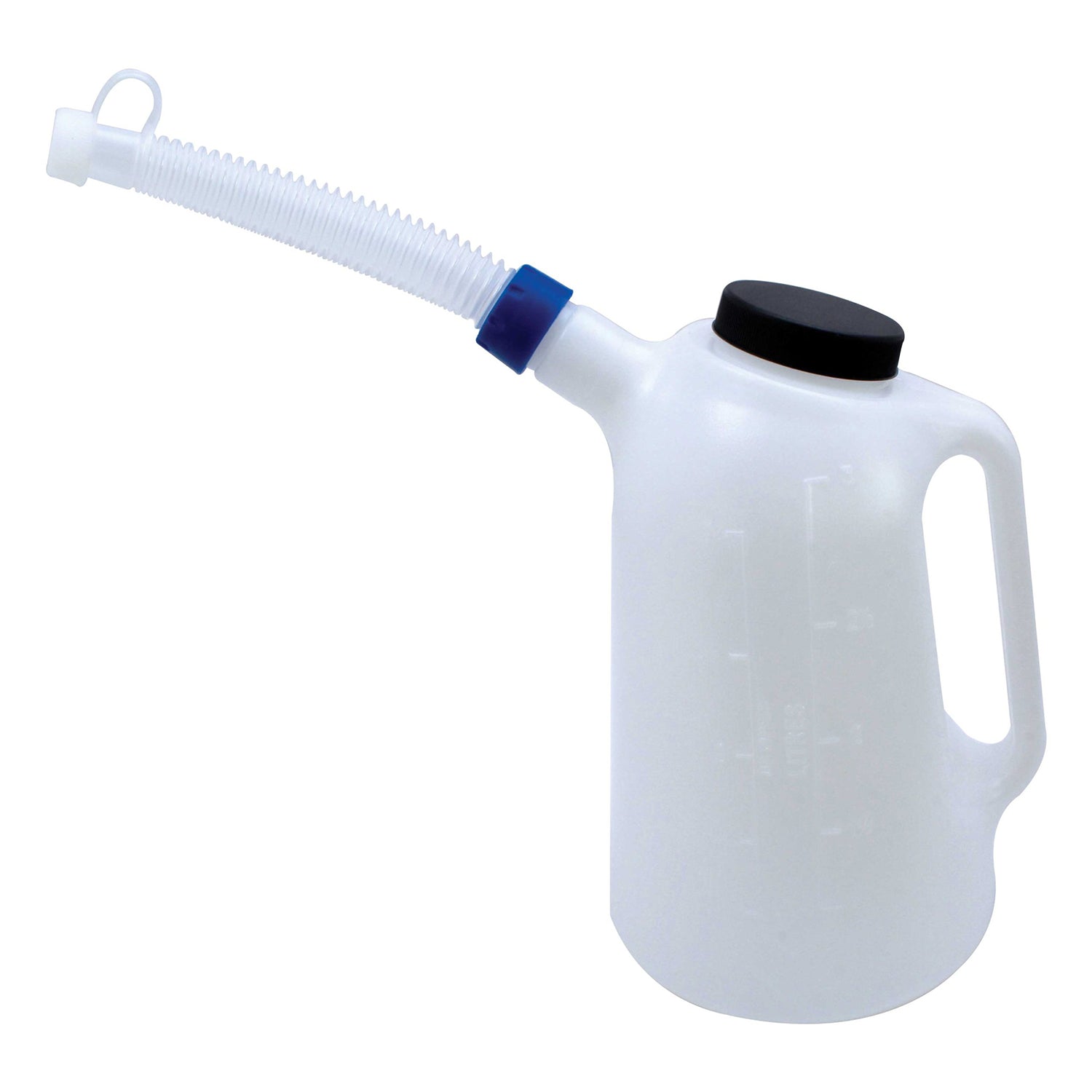 Recipient cu capac si furtun flexibil pentru ulei si antigel 3l
