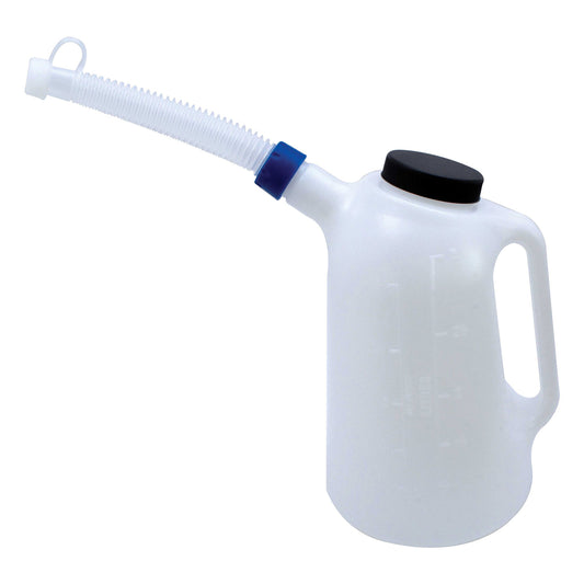 Recipient cu capac si furtun flexibil pentru ulei si antigel 3l