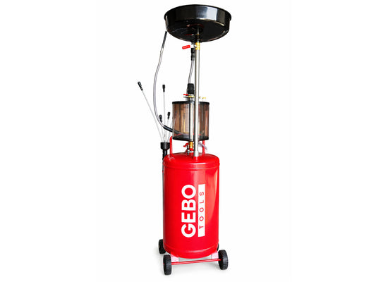 Recuperator de ulei cu actionare pneumatica prin aspiratie capacitate 80 l GEBO TOOLS