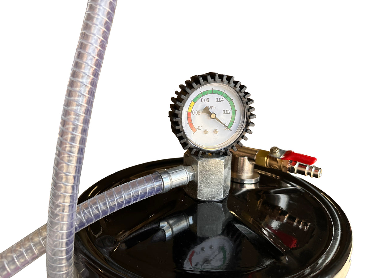Recuperator de ulei cu actionare pneumatica prin aspiratie capacitate 80 l GEBO TOOLS