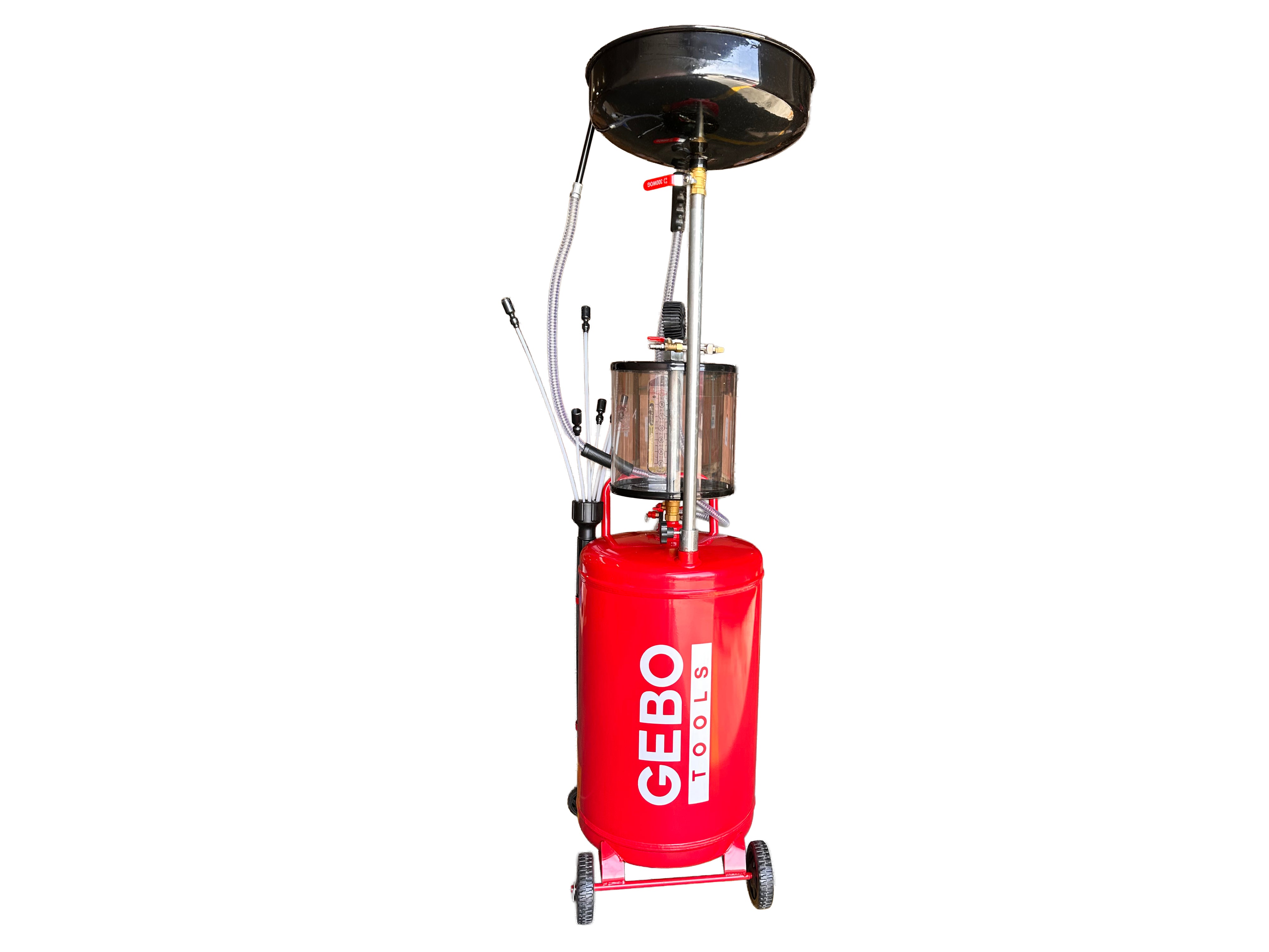 Recuperator de ulei cu actionare pneumatica prin aspiratie capacitate 80 l GEBO TOOLS