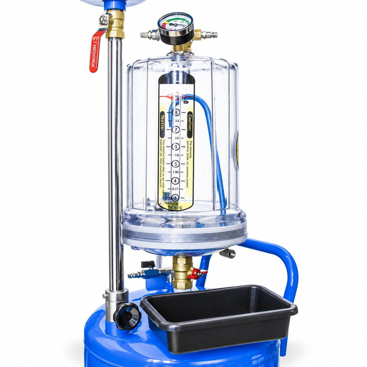 Recuperator pneumatic ulei cu aspiratie 80L m2