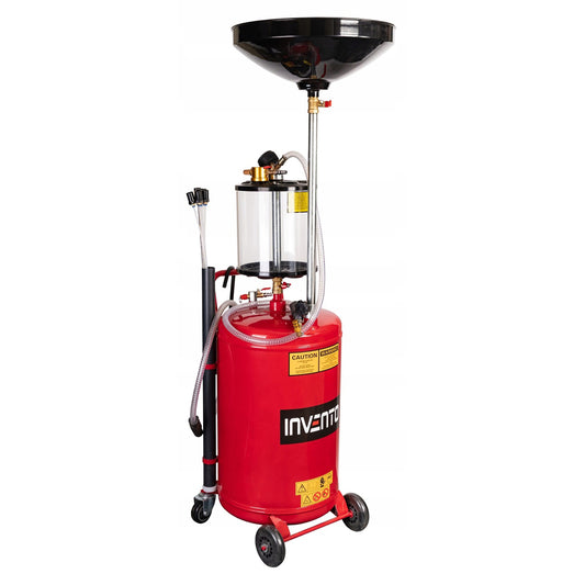 Recuperator ulei pneumatic cu aspiratie 80L INVENTO