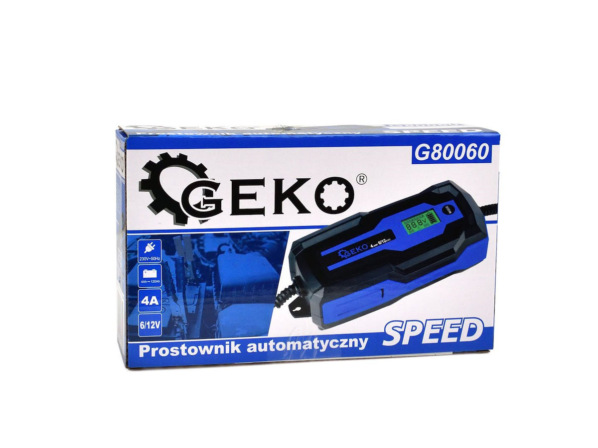 Redresor auto automat 6/12V 4a LCD pentru baterii acumulator auto 4-120ah