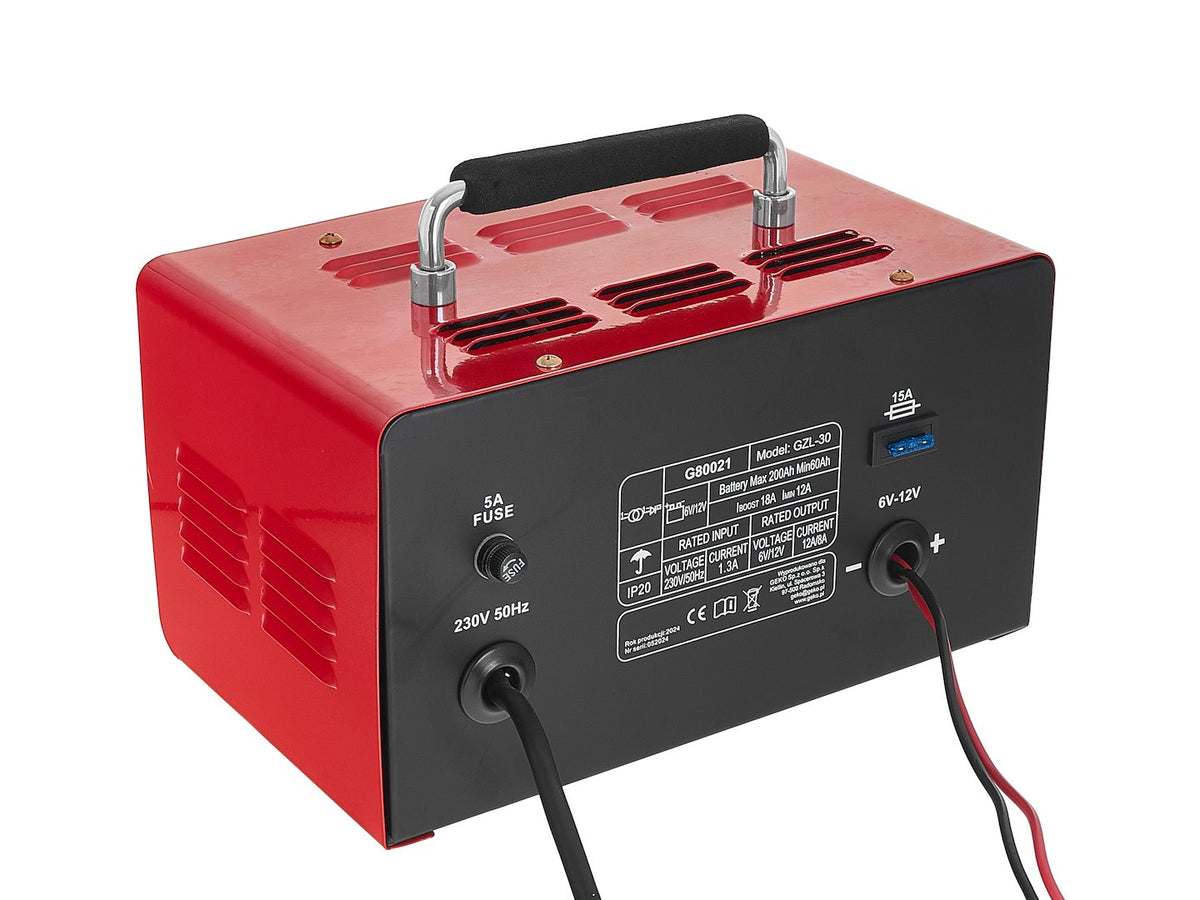 Redresor auto cu pornire 100a, 6/12V pentru baterii acumulator auto 20-120 ah - GEKO