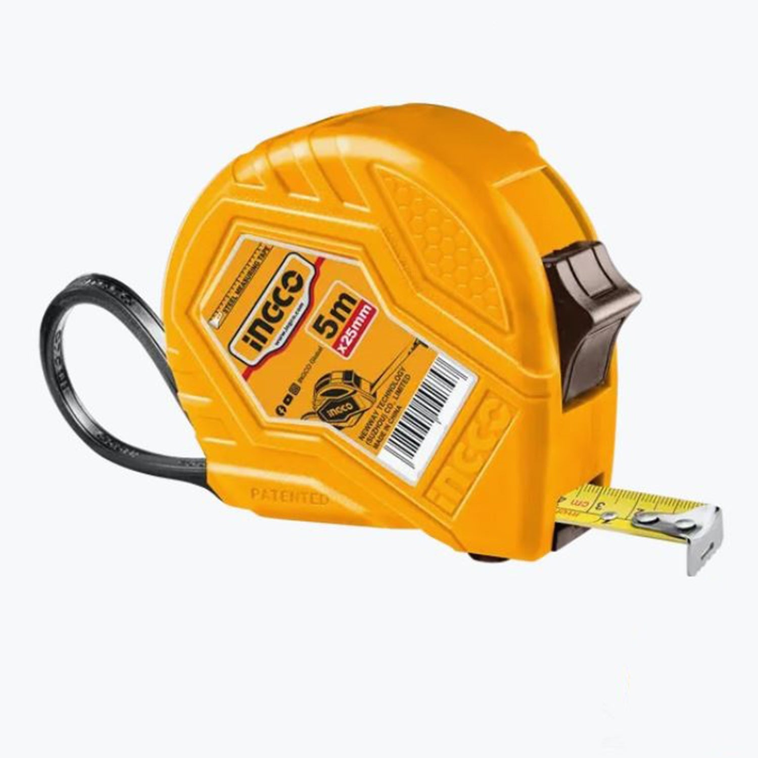 Ruleta de masurat retractabila super select 5m INGCO