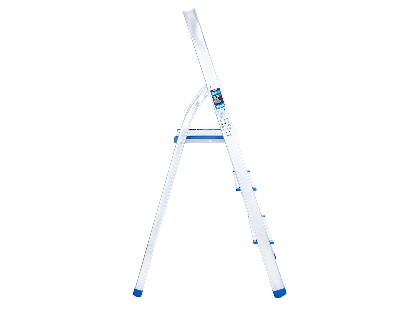 Scara pliabila din aluminiu 3 trepte 150kg GEKO