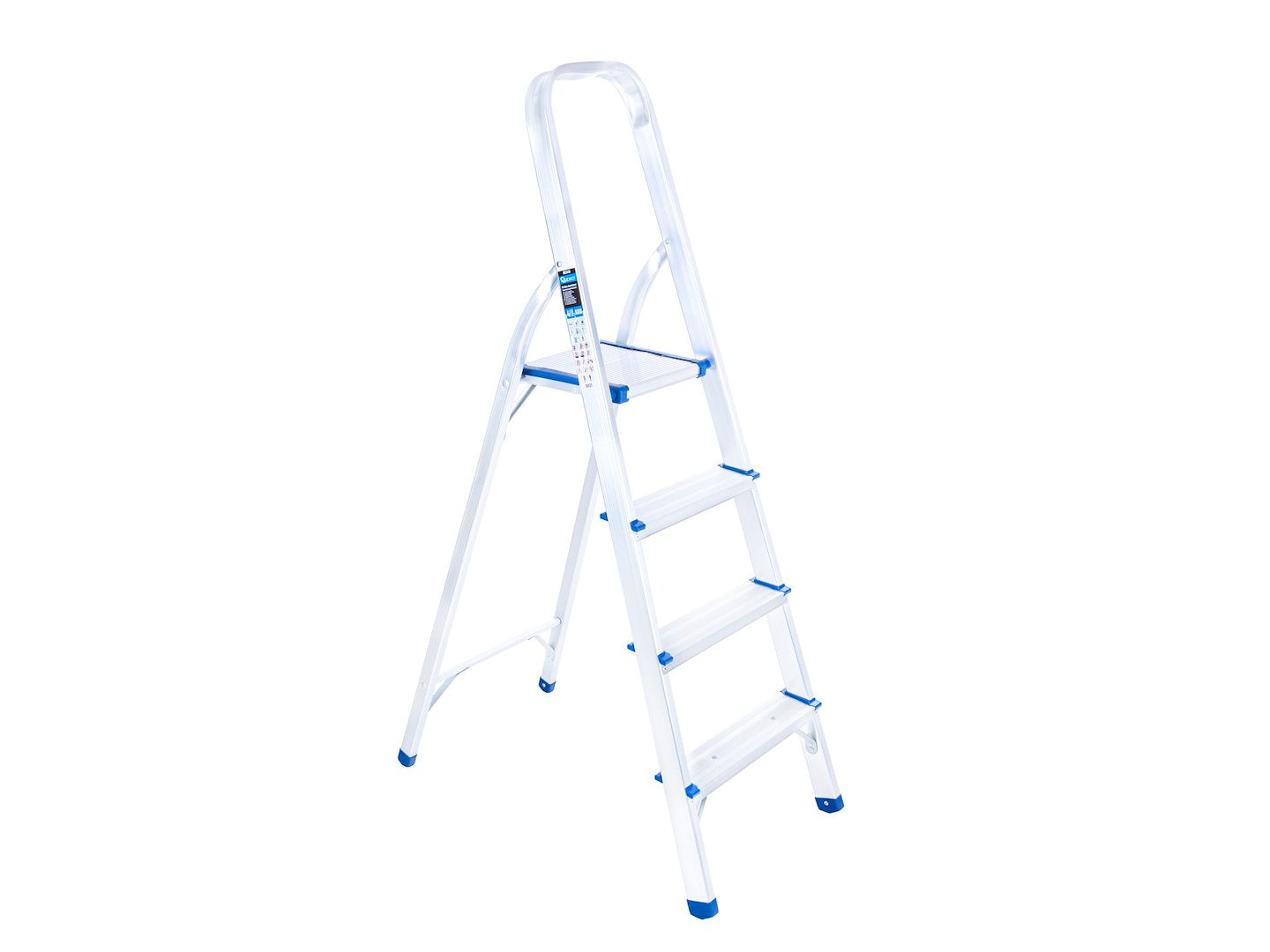 Scara pliabila din aluminiu 4 trepte 150kg GEKO