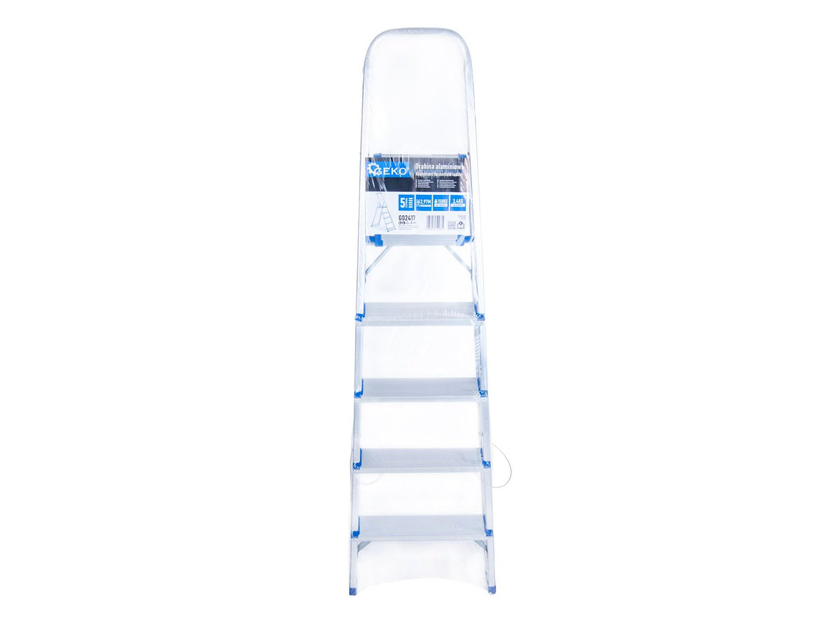 Scara pliabila din aluminiu 5 trepte 150kg GEKO