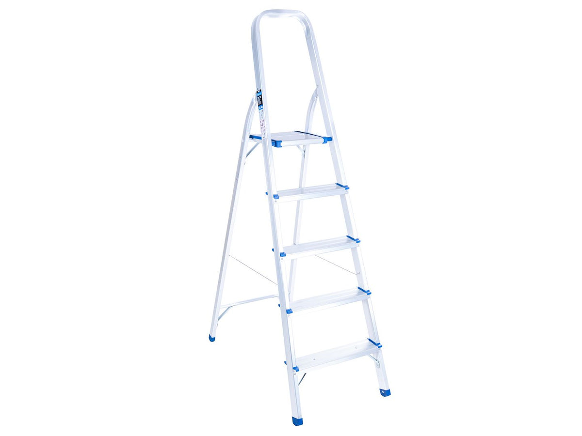 Scara pliabila din aluminiu 5 trepte 150kg GEKO