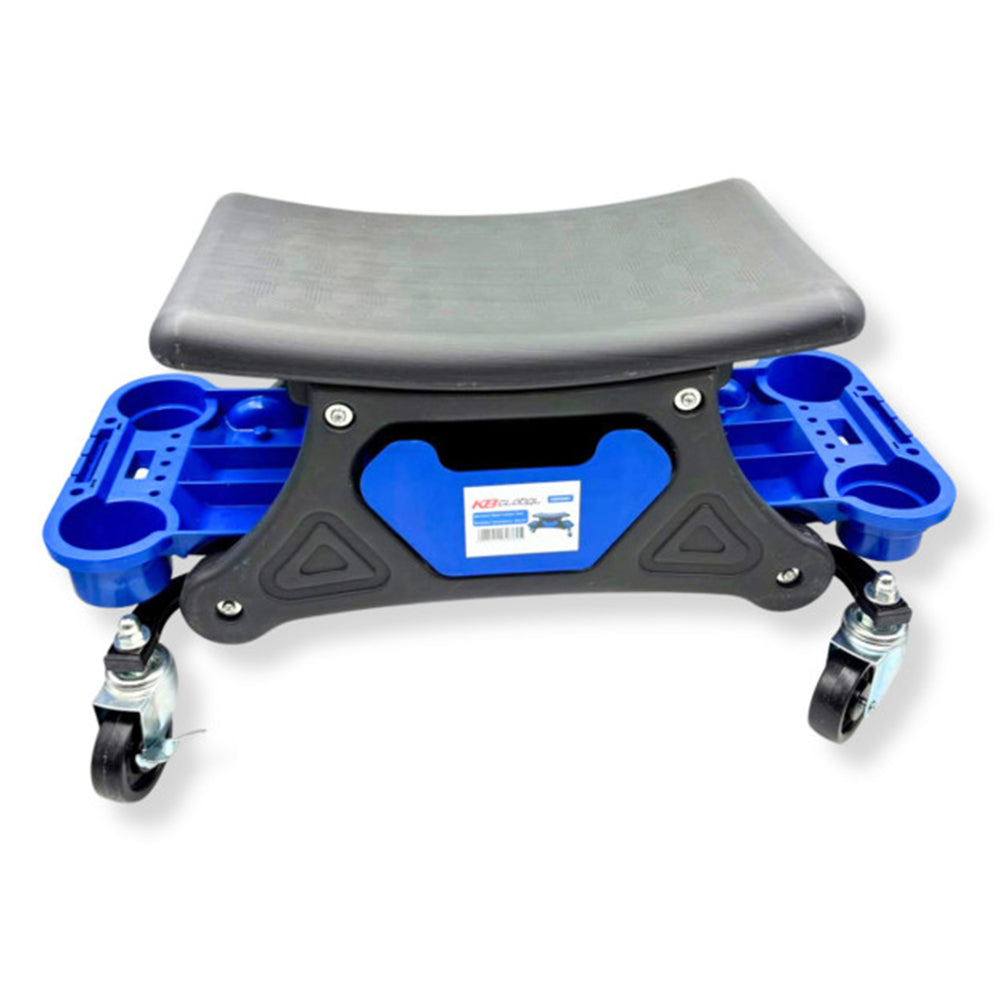 Scaun taburet mobil pentru atelier, mecanic cu suport pentru scule