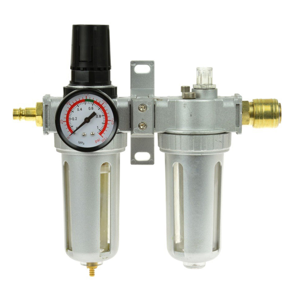 Separator apa si lubrifiere cu regulator de presiune 1/2" - GEKO
