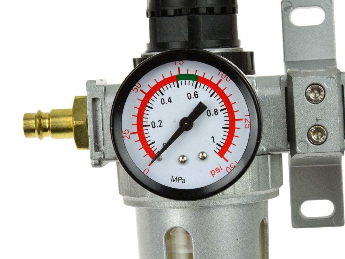 Separator apa si lubrifiere cu regulator de presiune 1/2" - GEKO