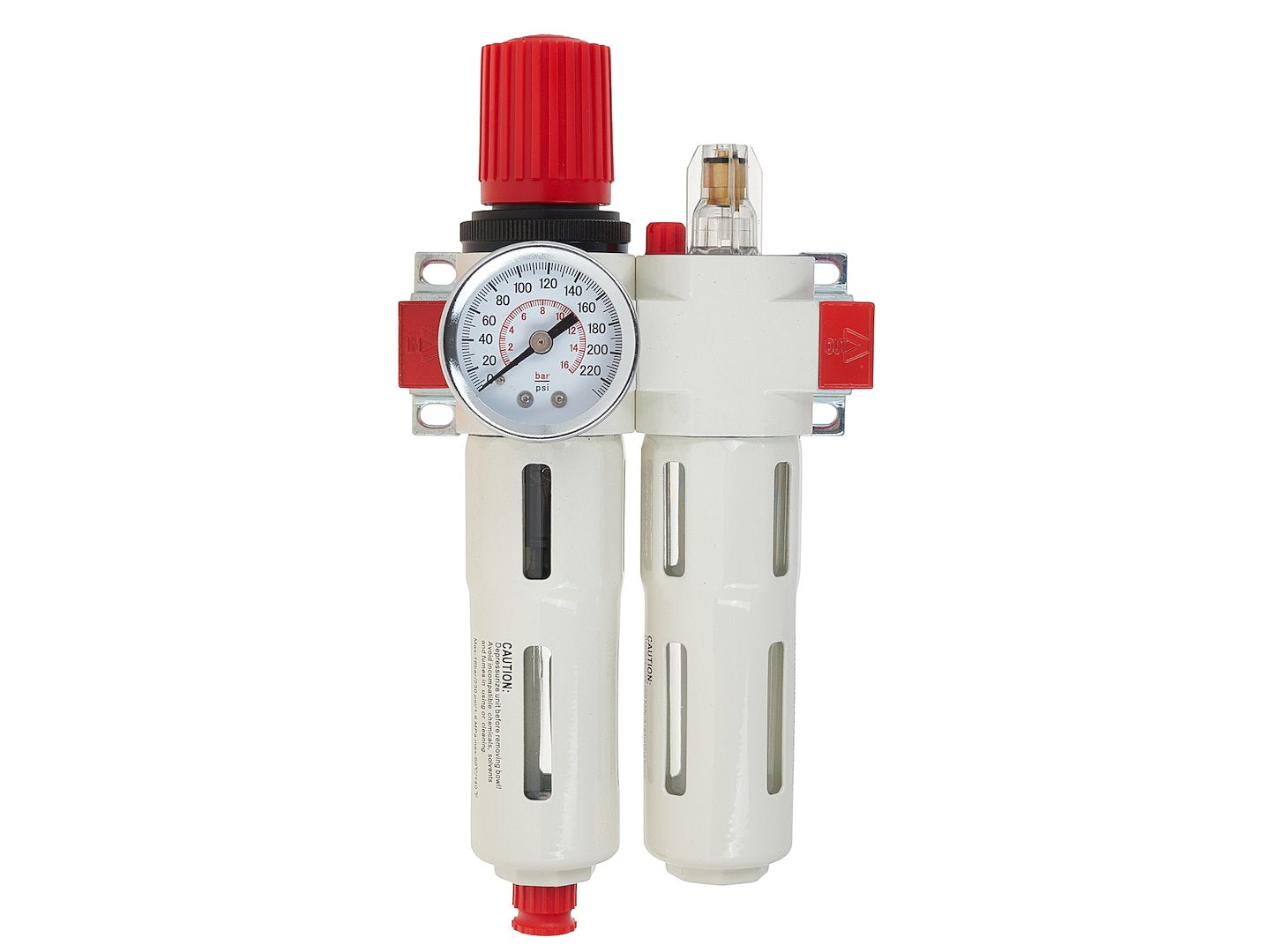 Separator apa si lubrifiere cu regulator de presiune 1/4 TVARDY