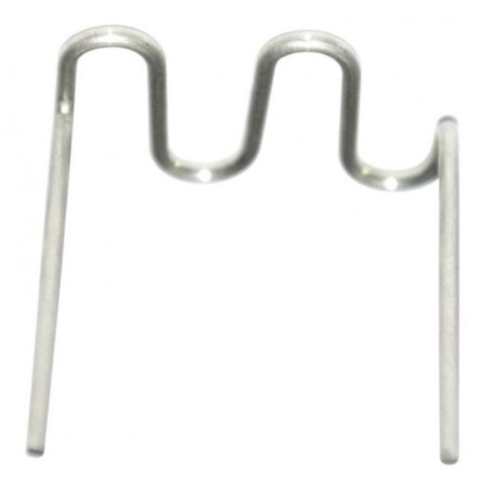 Set 100 capse tip val (wave) 0.8 mm, tip u, pentru aparate de sudura plastic, latime 15 mm