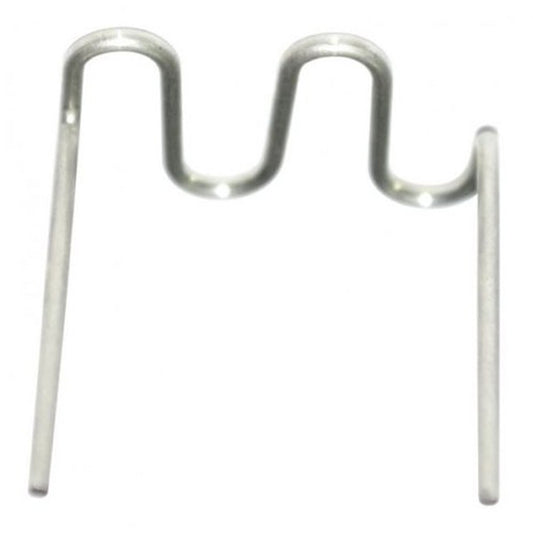 Set 100 capse tip val (wave) 0.8 mm, tip u, pentru aparate de sudura plastic, latime 15 mm