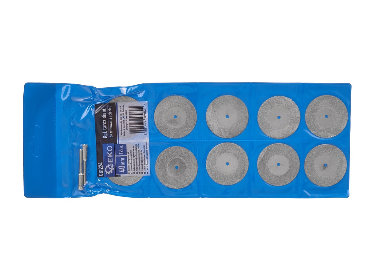 Set 10 discuri diamantate de taiere 40mm