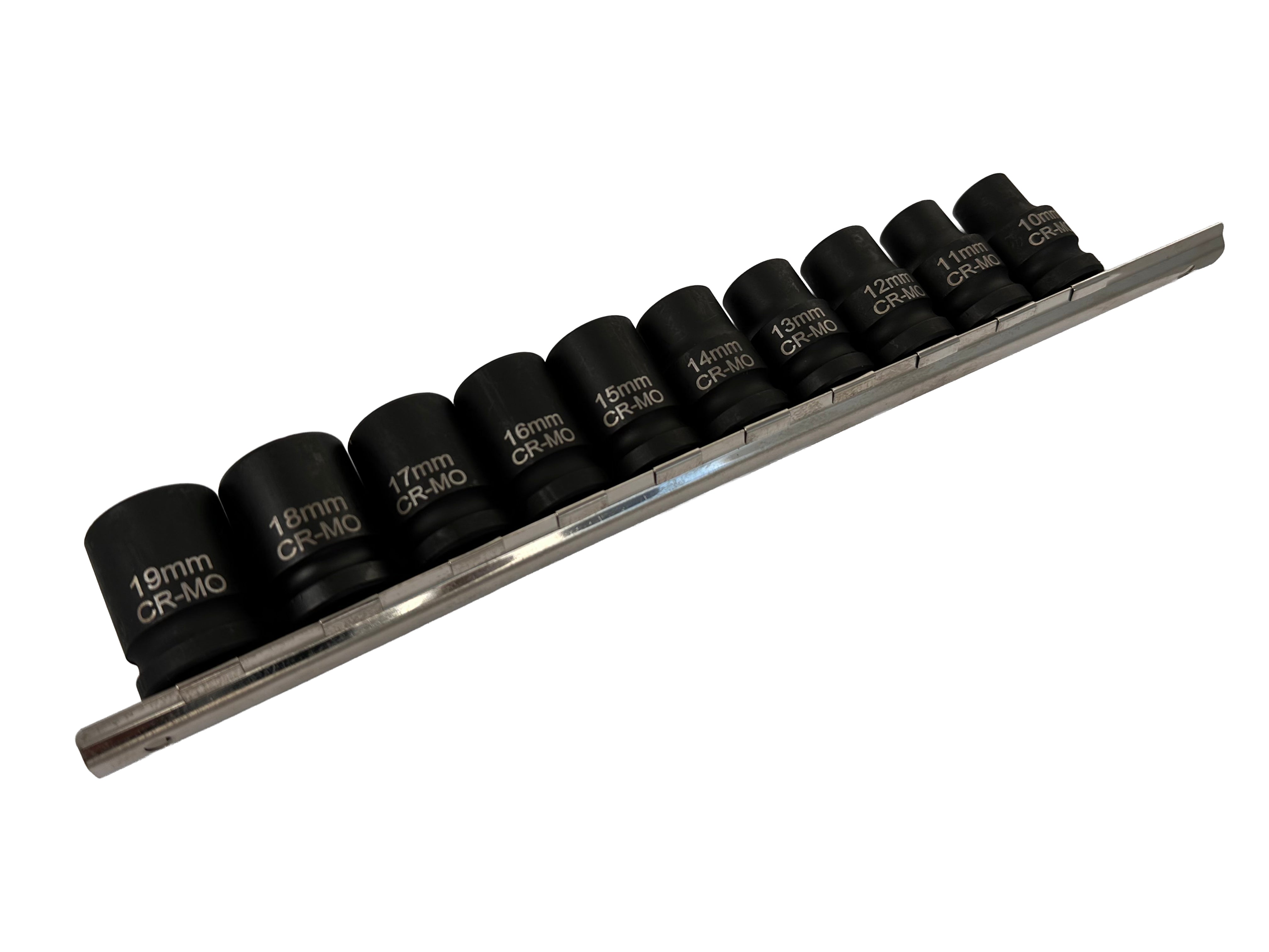 Set 10 tubulare bi-hexagonale scurte de impact 1/2 12 laturi GEBO TOOLS