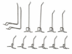 Set 12 buc cleme carlige suport scule pentru panou organizator GEBO TOOLS