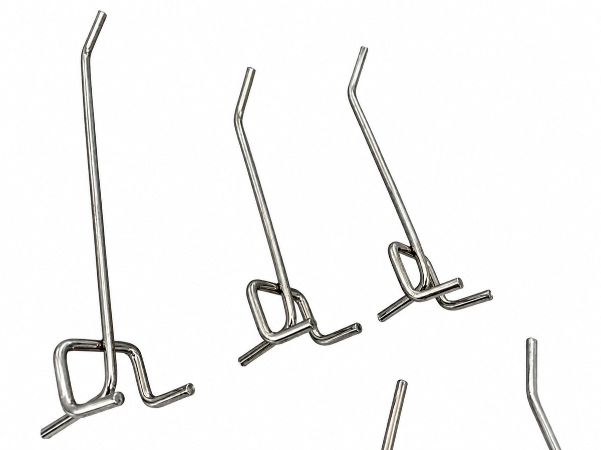 Set 12 buc cleme carlige suport scule pentru panou organizator GEBO TOOLS