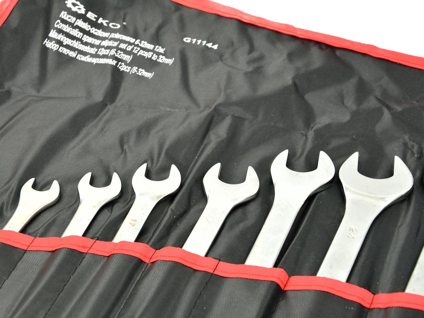 Set 12 chei combinate fixe si inelare CRV 6-32mm - GEKO