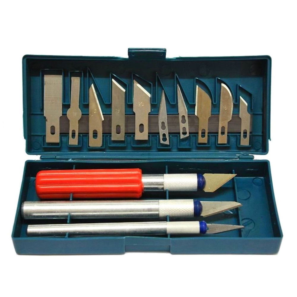 Set 16 cutite/cutter de precizie