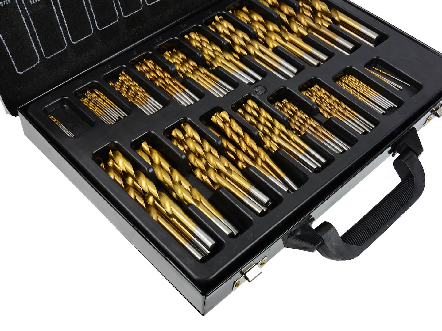 Set 170 de burghie HSS titan pentru metal 1-10mm - KELTIN