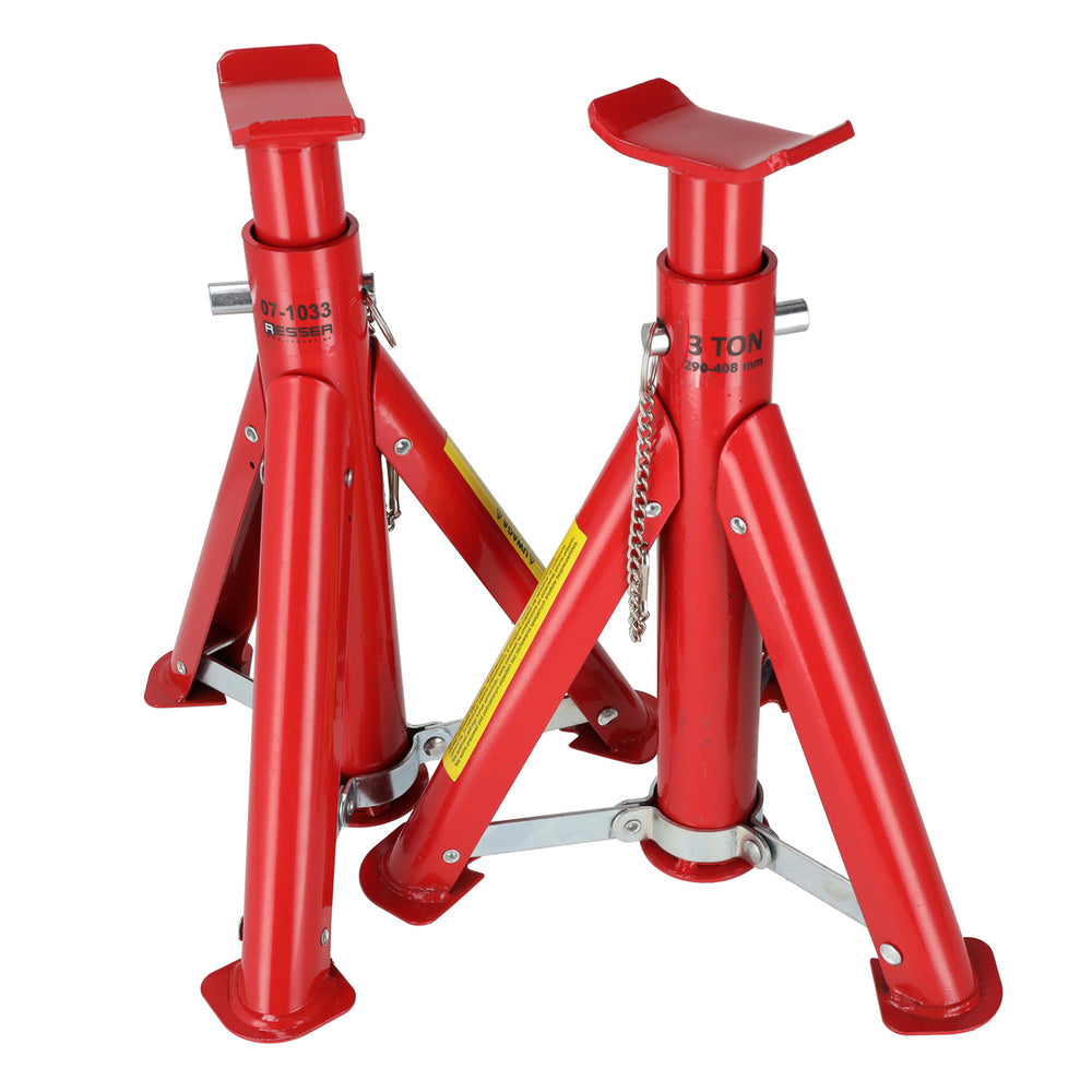 Set 2 buc capre sustinere auto 3T pliabile 290-408mm RESSER