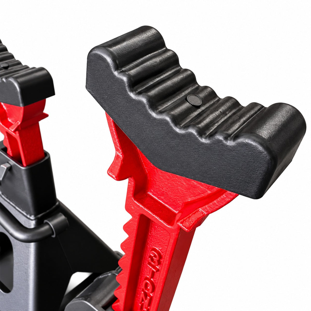 Set 2 capre 3T 29.5-43cm sustinere auto cu siguranta blocare dubla si tampon de cauciuc pentru protectie prag auto GEBO TOOLS
