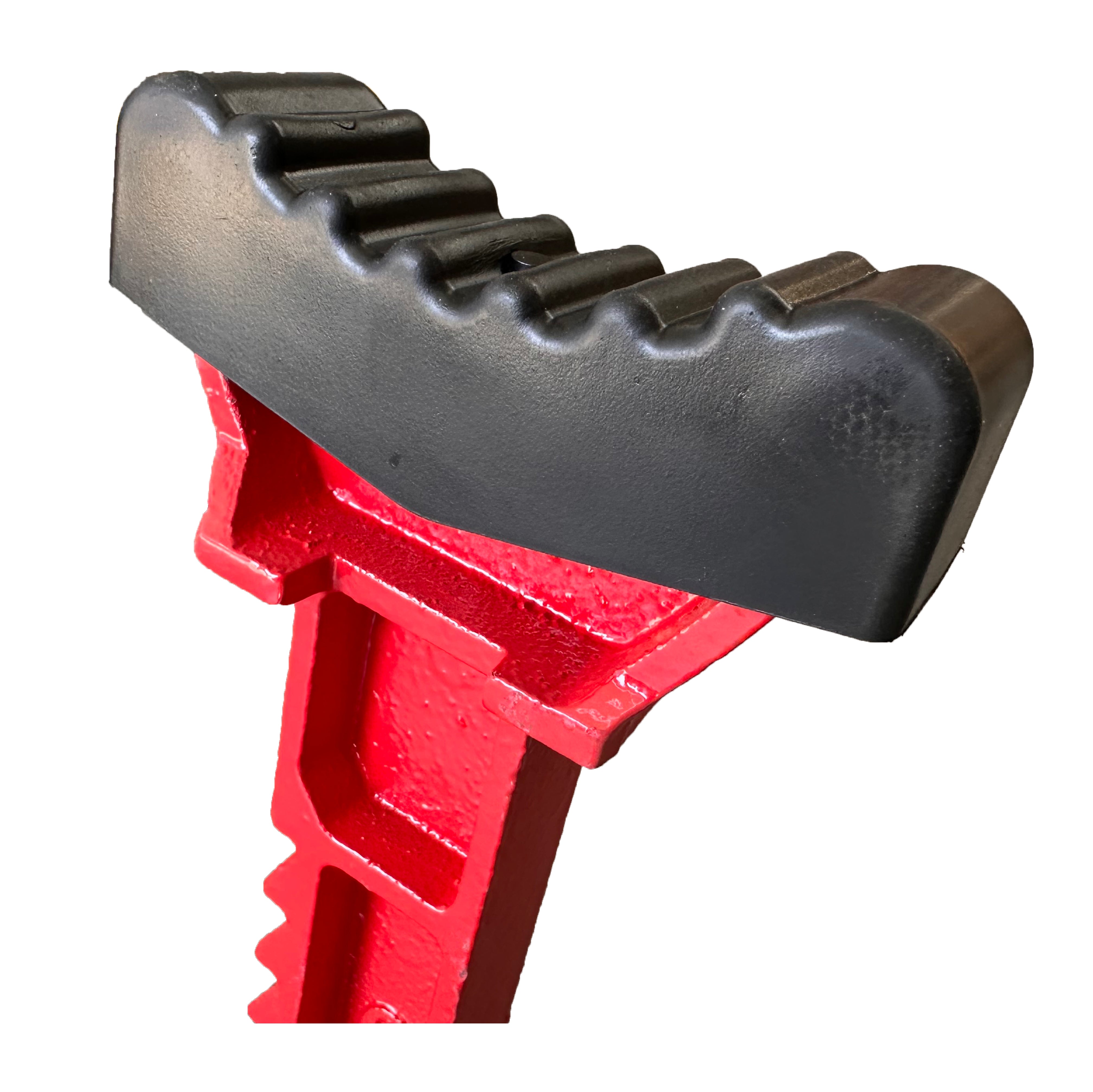 Set 2 capre 6t 39-60cm sustinere auto cu siguranta blocare dubla si tampon de cauciuc pentru protectie prag auto GEBO TOOLS