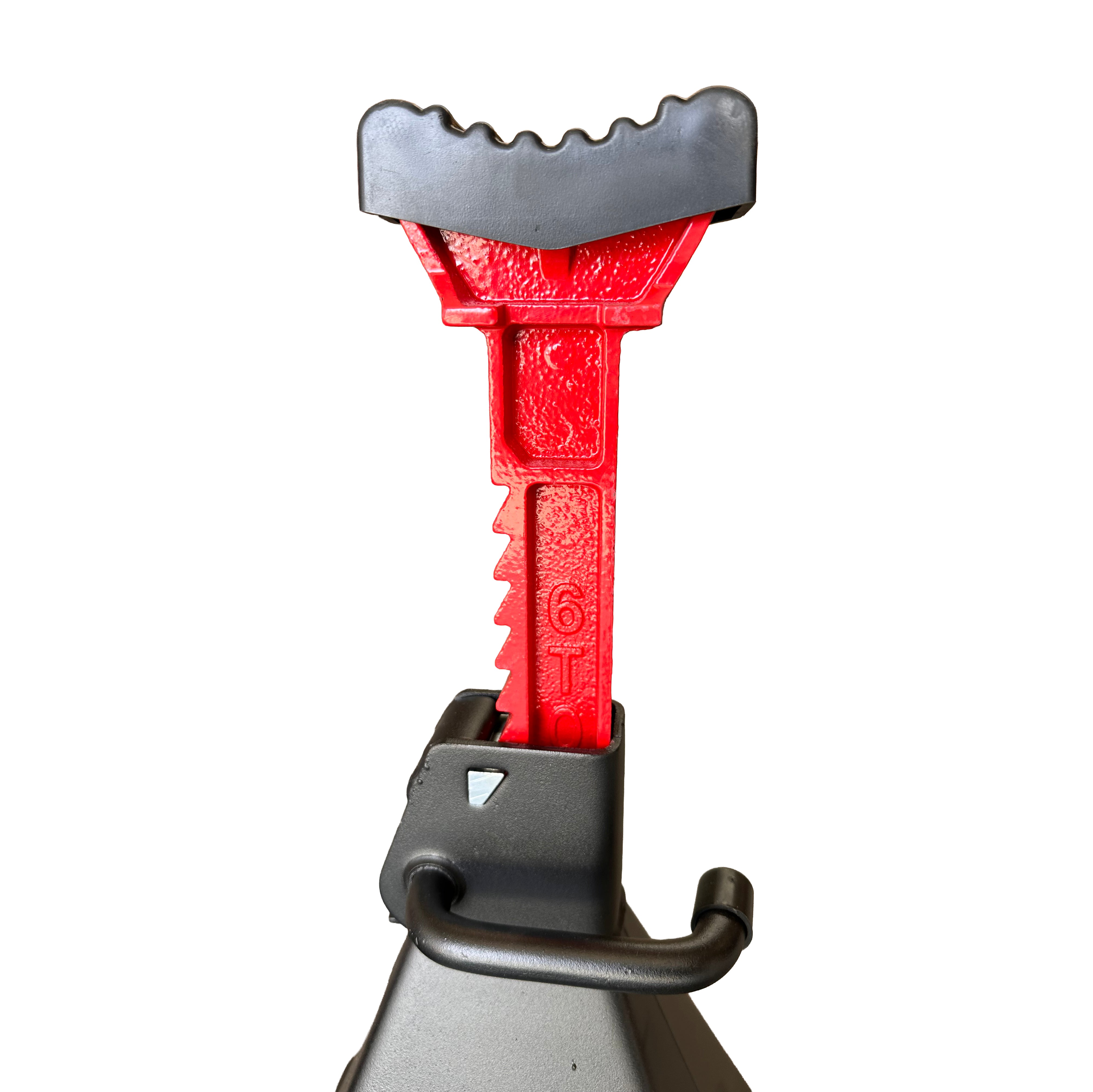 Set 2 capre 6t 39-60cm sustinere auto cu siguranta blocare dubla si tampon de cauciuc pentru protectie prag auto GEBO TOOLS