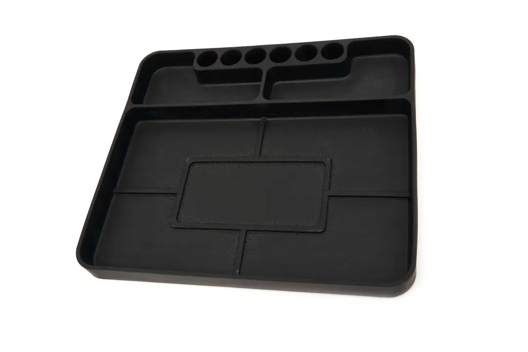 Set 2 cutii organizare scule 272x240x25 mm, robuste, magnetice, pentru  depozitare unelte și piese, HBM OLANDA