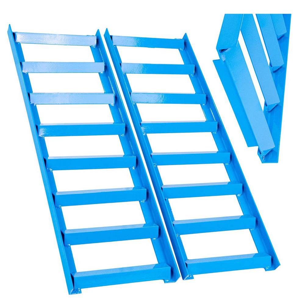 Set 2 prelungiri rampa auto din otel 80 cm pentru masini cu garda joasa