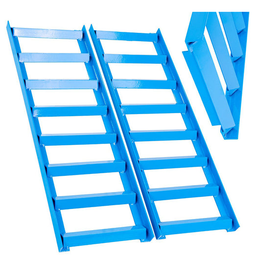 Set 2 prelungiri rampa auto din otel 80 cm pentru masini cu garda joasa