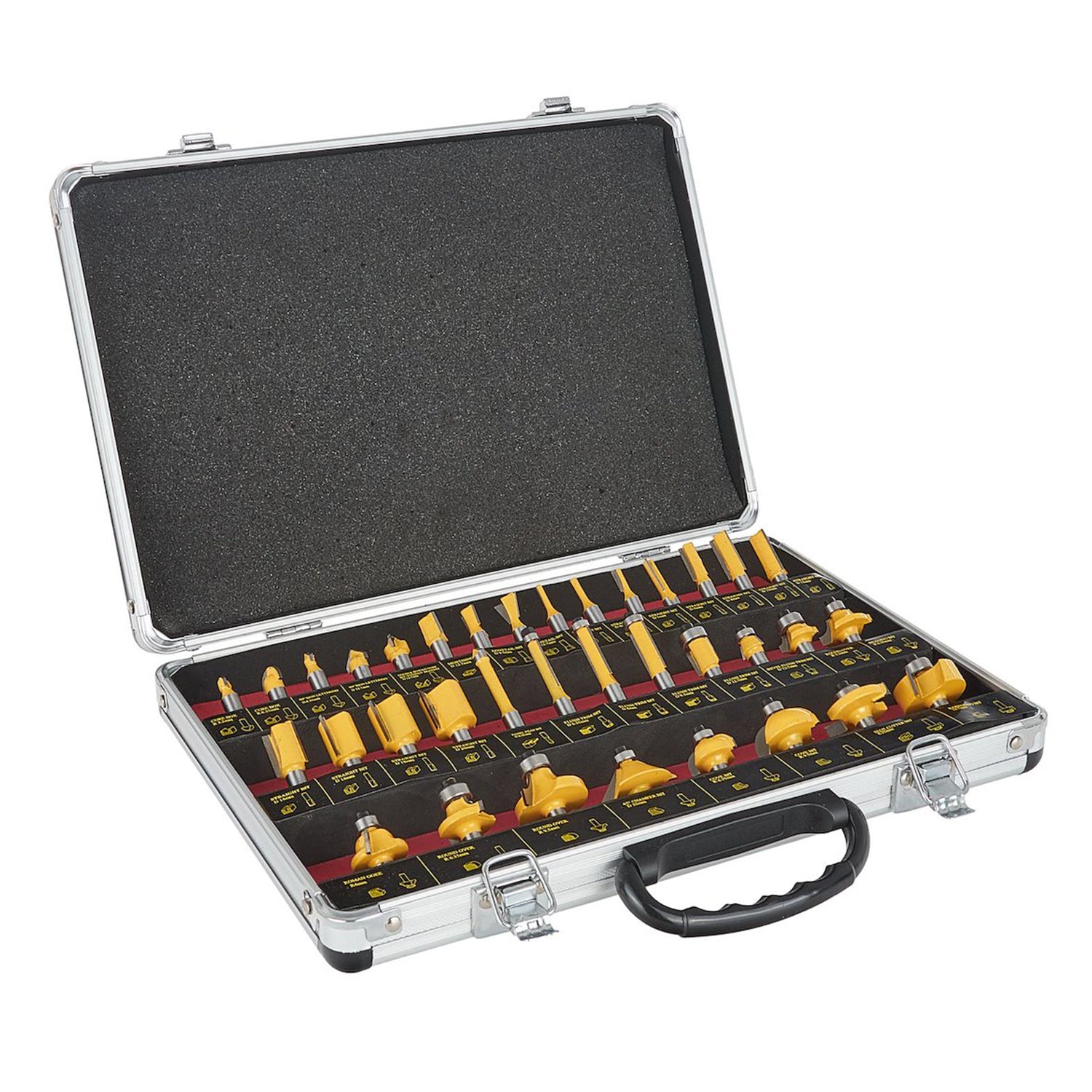 Set 35 de freze pentru lemn - KELTIN