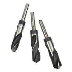 Set 3 burghie HSS 4241 pentru metal 22-25 mm - GEKO