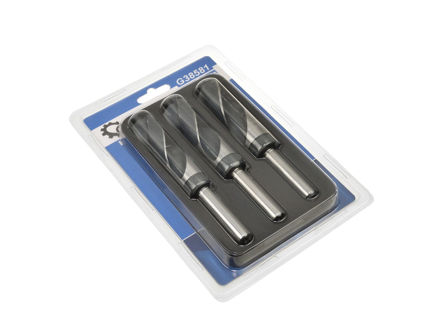 Set 3 burghie HSS 4241 pentru metal 22-25 mm - GEKO