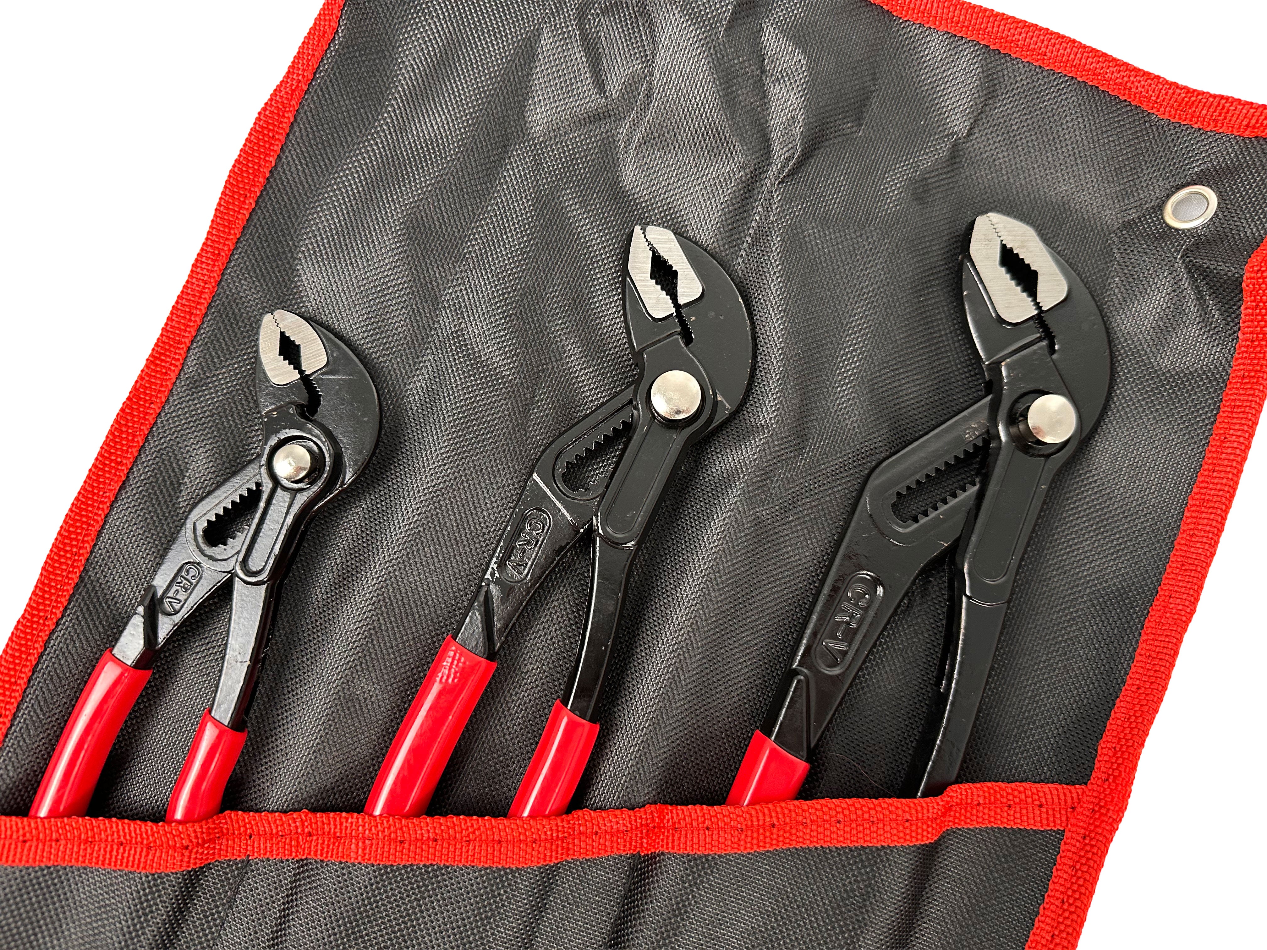 Set 3 clesti papagal reglabili pentru tevi GEBO TOOLS