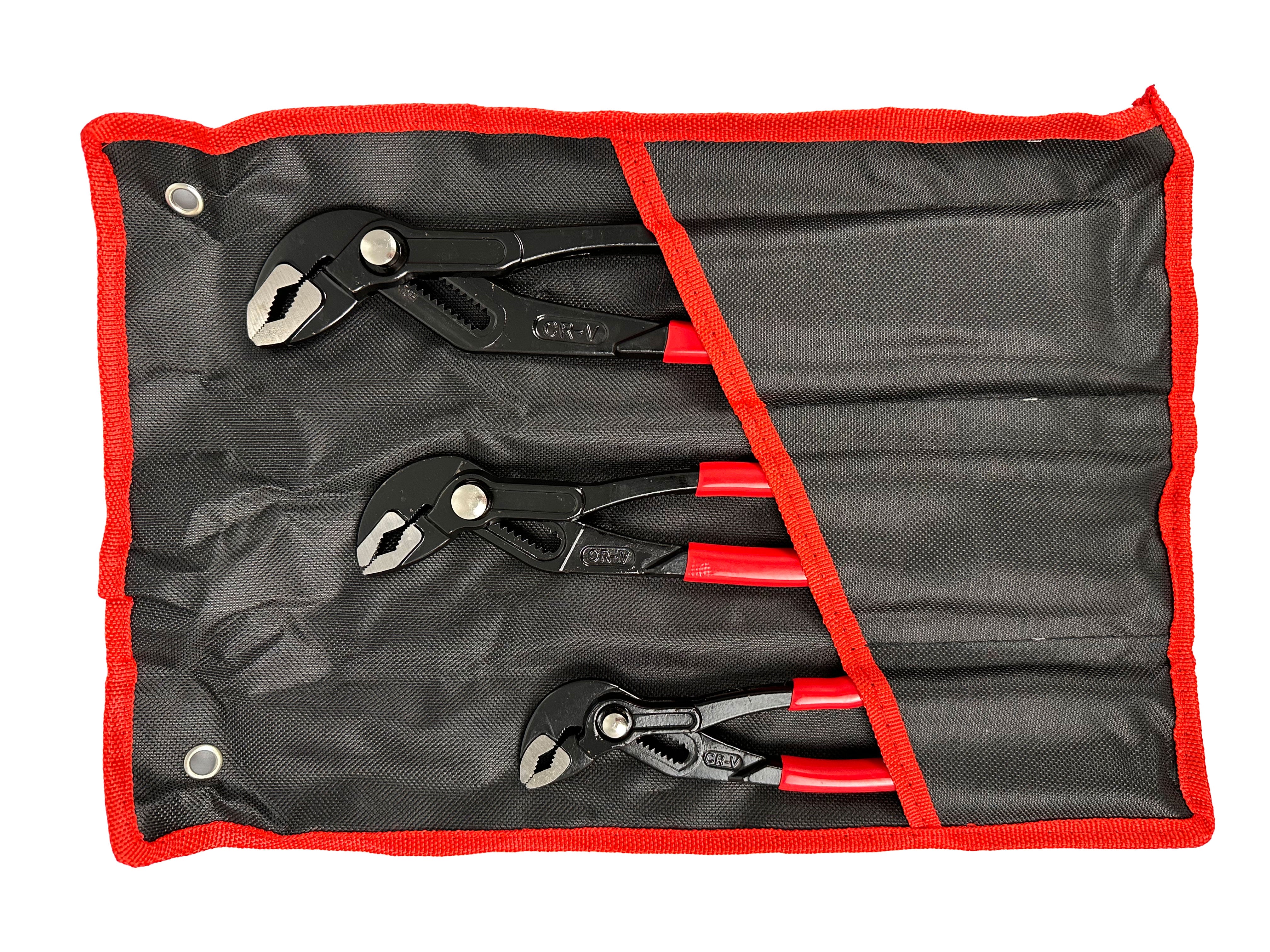 Set 3 clesti papagal reglabili pentru tevi GEBO TOOLS