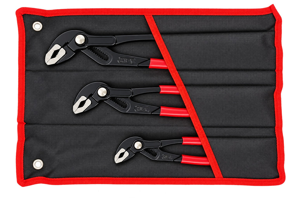Set 3 clesti papagal reglabili pentru tevi GEBO TOOLS