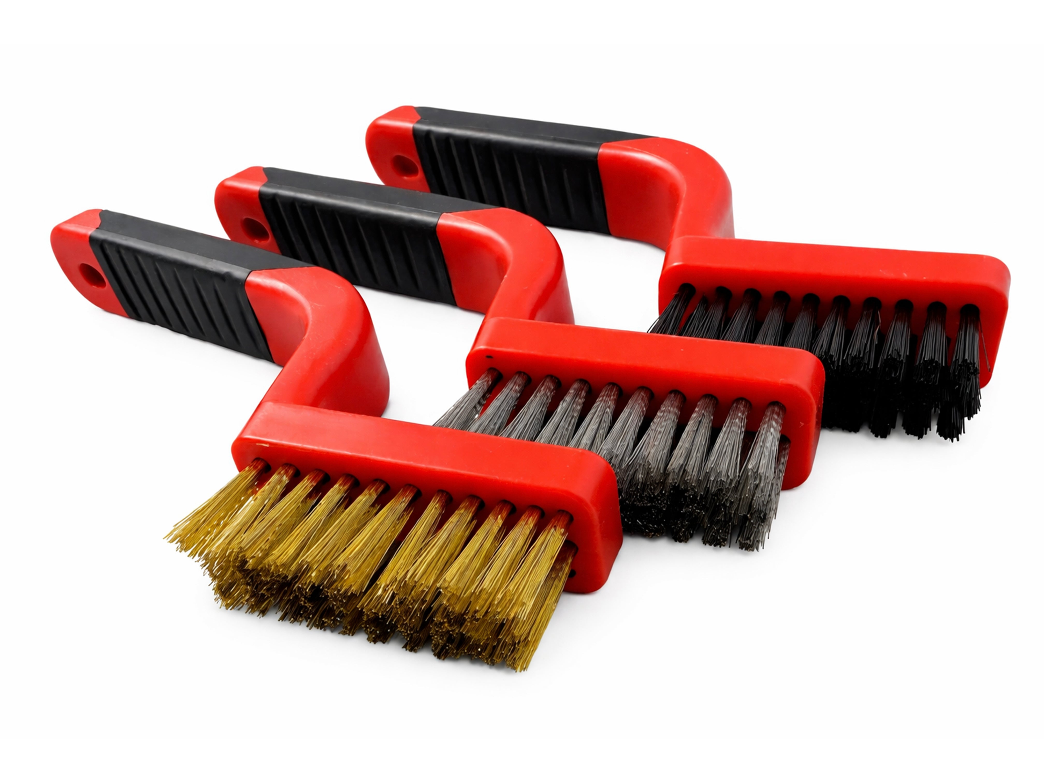 Set 3 perii de sarma pentru curatare si indepartarea ruginei lungime 170mm GEBO TOOLS